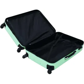 vidaXL Hartschalen-Trolley 2-Rollen Cabin 28 cm / 28 l minzgrün/ABS