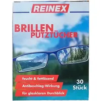 30x BRILLEN PUTZTÜCHER Brillenputztücher Brillentuch Reinigung Putz Tücher 86