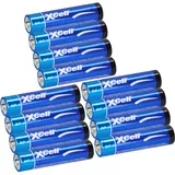 XCell 12x XCell LR03 Micro Super Alkaline Batterie AAA 3x 4er Folie