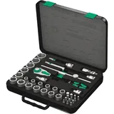 WERA 8100 SC 4 Zyklop Speed-Knarrensatz, 1/2"-Antrieb, zöllig, 38-teilig