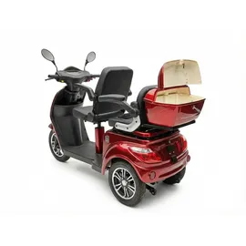 ECONELO E-Seniorenmobil Billy 2.0 3-Rad 1000 Watt Rot/Grau