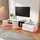 stilvora TV-Lowboard 190x40x35 cm Weiß Holzwerkstoff