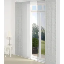 Wirth Schiebegardine WIRTH "Gospic" Gr. 1, blau, B:60cm H:145cm, Jacquard, Baumwolle, Polyester, Gardinen
