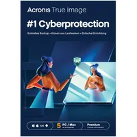 Acronis True Image Premium-Abonnement 5 Computer + 1 TB