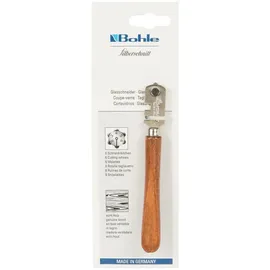 Bohle Glasschneider Silberschnitt mit Holzheft