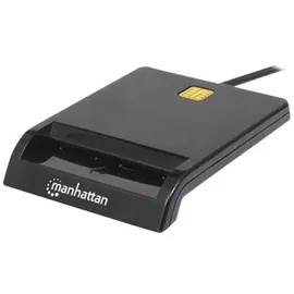 Manhattan Smartcard Single-Slot-Cardreader, USB-A 2.0 [Stecker] (102049)