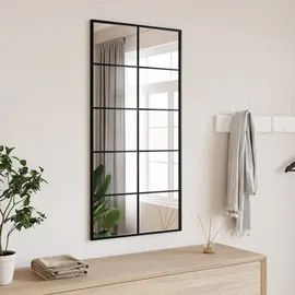 vidaXL Wandspiegel 40 x 80 cm Schwarz