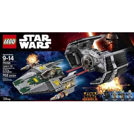 LEGO Star Wars Vaders TIE Advanced vs. A-Wing Starfighter 75150