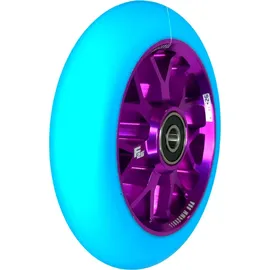 Fantic26 Spy7 Stunt-Scooter Rolle 110mm Abec11 Lila/Pu Türkis