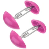 COSMEVIVI 1 Paar Schuhverlängerung Schuhspanner Für Zuhause Stiefelhalter Form Schuhhalter Schuh Unterstützung Schuhexpander Für Zu Hause Schuhform Kompakter Schuhspanner Schuhbaum Rosa Abs