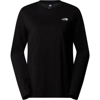 The North Face Simple Dome Langarm-t-shirt - TNF Black - M