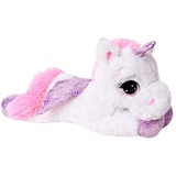 TE-Trend Kuscheltier Einhorn 45 cm Plüschtier Kuschelpferd Stofftier weiß