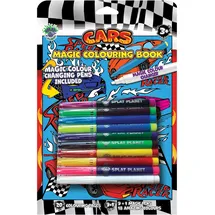 Splat Planet Magic Malbuch Mit Magischem Farbwechsel-stift-set – Magical Art Malbuch Im A4-format – Farbwechsel-magie-malstift-set (Auto)