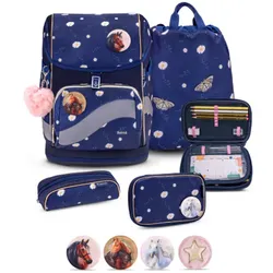 Belmil Smarty Plus Premium Schulranzen Set 5-teilig Daisy Daisy Schulranzen Set