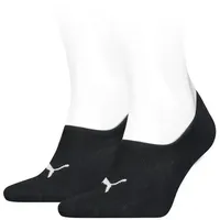 Puma Damen Puma Dames High-cut Footie (2 Pack) Socks, Schwarz, 39-42 EU - 42