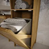 Vicco Liora Badschrank 36 x 98 cm Bambus