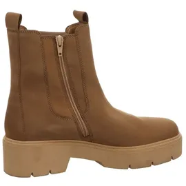 Gabor Damen Chelsea Boots, Frauen Stiefeletten,Wechselfußbett,Best Fitting,uebergangsschuhe,uebergangsstiefel,flach,nut (caramel),38 EU - 38 EU