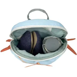 Lässig Kinderrucksack für Kita Kindertasche Krippenrucksack mit Brustgurt, 20 x 9.5 x 24 cm, 3,5 L/Tiny Backpack Propeller Plane