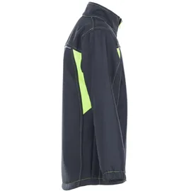 Planam 6130 Junior Softshell Jacke - Farbe: Anthrazit/Gelb - Größe: 98