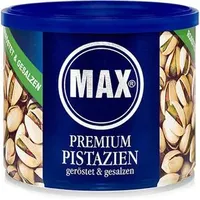 MAX Pistazien Premium geröstet und gesalzen, ungeschält, 225g