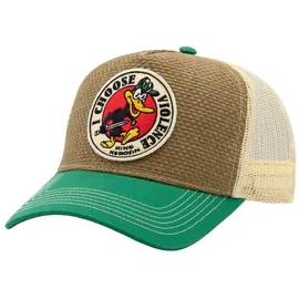 King Kerosin I Choose Violence Trucker Cap braun onesize