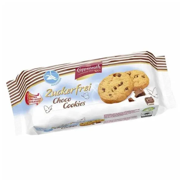 Coppenrath Choco Cookies zuckerfrei Kekse 0,2 kg