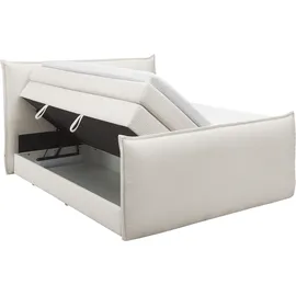 Set One by Musterring Boxspringbett »Florida« in modernem Cord-Bezug, mit Bettkasten, in 3 Größen erhältlich