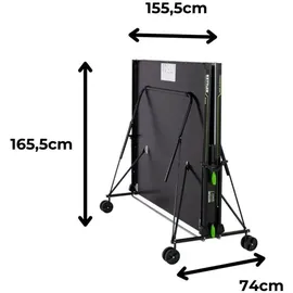 Kettler Tischtennisplatte K1 Outdoor Schwarz