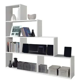 CaliCosy Bücherregal 145 x 29 x 145 cm Weiß