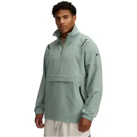 Under Armour Unstoppable Anorak Herren Sweatshirt, grün - silica green/black 4XL