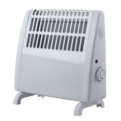 Frostwächter elektrisch Heizlüfter Thermostat einstellbar Elektroheizung Konvektionsheizung, weiß, 450 Watt, BxHxT 26,5x28x12cm