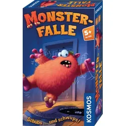 Monsterfalle- Schubs ... und schwups! Lustiges Spiel ab 5 Jahren - Mitbringspiel
