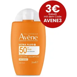 Avène ULTRA FLUID INVISIBLE SPF 50 + 3 ? sparen* 50 ml Emulsion