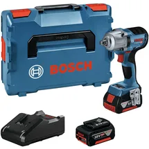 Bosch GDS 18V-450 HC Professional inkl. 2 x 5 Ah + Ladegerät + L-Boxx 06019K4003