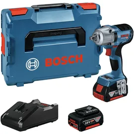 Bosch GDS 18V-450 HC Professional inkl. 2 x 5 Ah + Ladegerät + L-Boxx 06019K4003