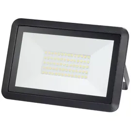 Sygonix Außenstrahler Metall 18,7 cm 50 W warmweiß schwarz