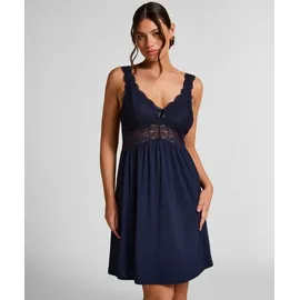 Hunkemöller Slipdress Pyjama Blau XS