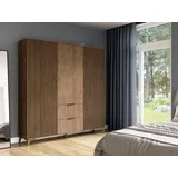 moeblo Drehtürenschrank Entia 185 x 192 x 60 cm Braun