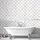 CONTOUR Vliestapete Marble Marquetry White Rose Gold 10,05 x 0,52 m