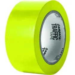 A.M.P.E.R.E. Traffic Tape Standard 0,15 mm Dicke 50mm x 33m Gelb