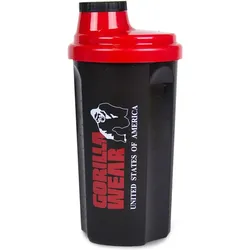 Shaker 700ML - Schwarz/Rot 700