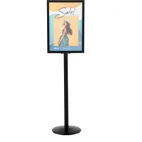 Update displays Infoständer SIGN schwarz DIN A1