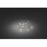 Konstsmide LED Lichterkette Micro 4 m warmweiß Silberdraht