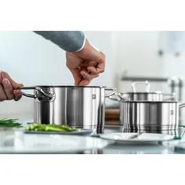 Zwilling Pro Topf-Set 5-tlg. 3 x Kochtopf + Bratentopf + Stielkasserolle