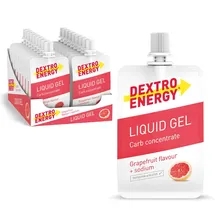 DEXTRO ENERGY Liquid Gel Grapefruit + Natrium 18 x 60 ml
