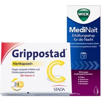 Erkältungsset Wick MediNait & Grippostad C 1 St Set
