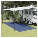 vidaXL Zeltteppich Blau 6x2,5 m