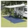 vidaXL Zeltteppich Blau 6x2,5 m