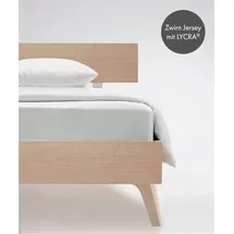 FLEURESSE Comfort 001117 Jersey 180 x 200 - 200 x 220 cm weiß