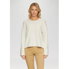 s.Oliver Strickpullover Bouclé Creme 38